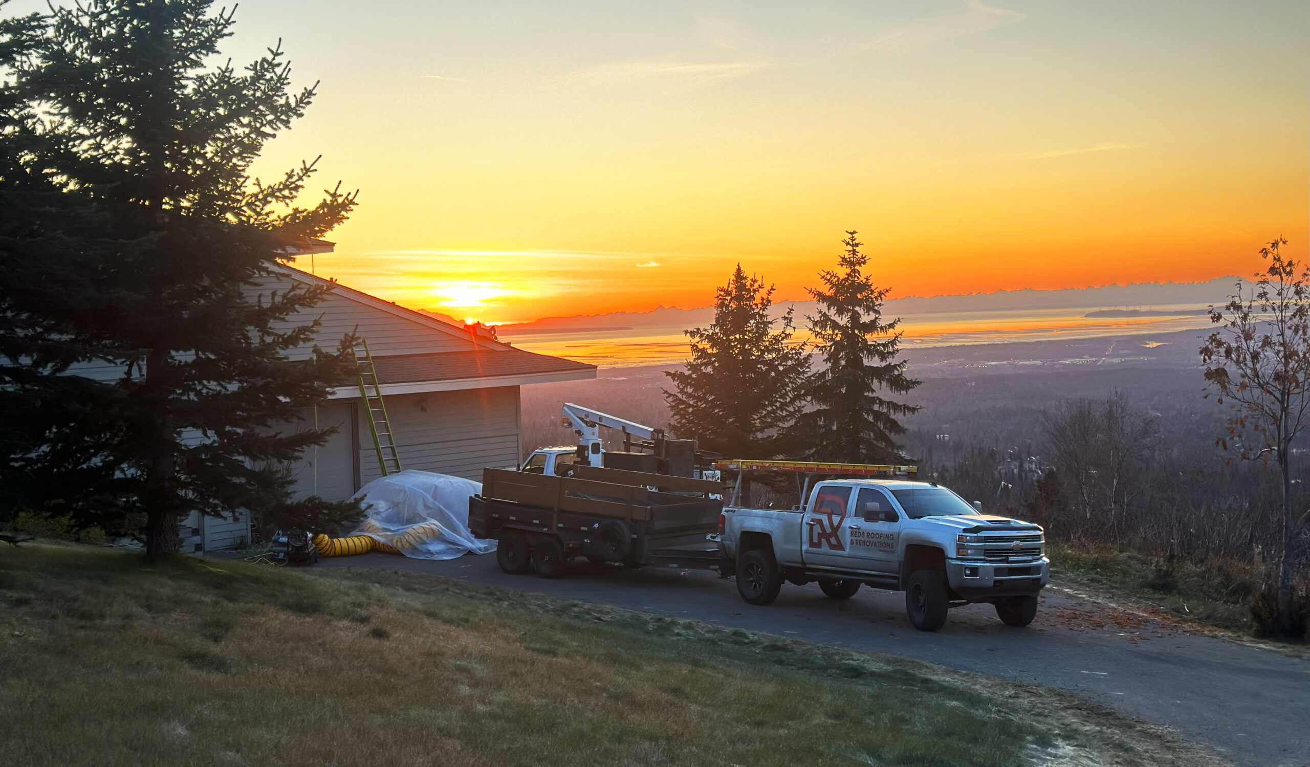Contact Reds Roofing for Luxury Home Roof Repairs and Installation in Anchorage, Alaska