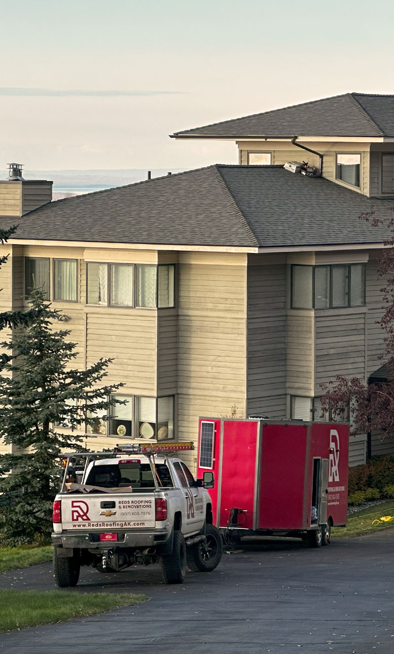 Reds Roofing, Anchorage Roofing Company and Home Renovations Contractor