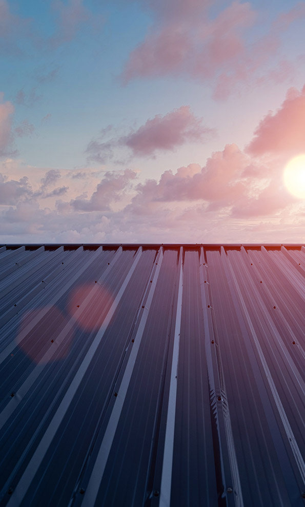 Metal roofing is one of multiple eco-friendly or environmentally friendly roofing materials. Metal lasts longer and can even be recycled.